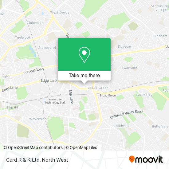 Curd R & K Ltd map