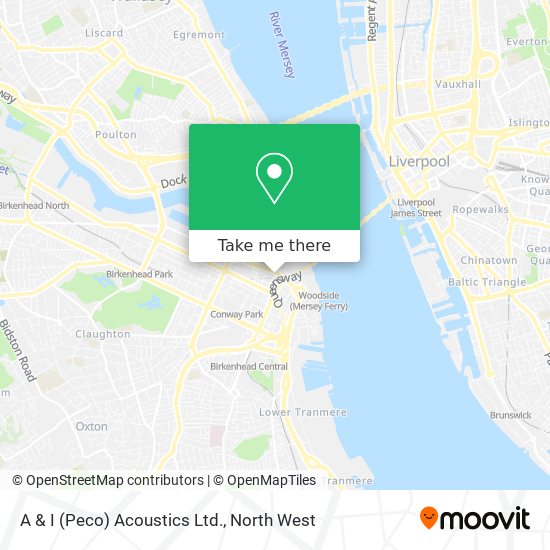 A & I (Peco) Acoustics Ltd. map