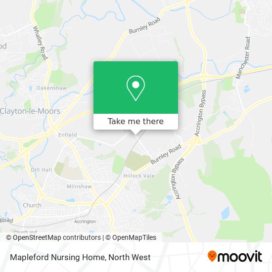 Mapleford Nursing Home map