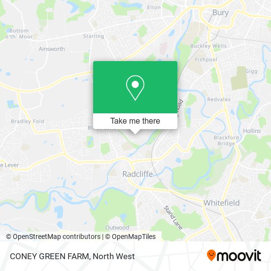 CONEY GREEN FARM map