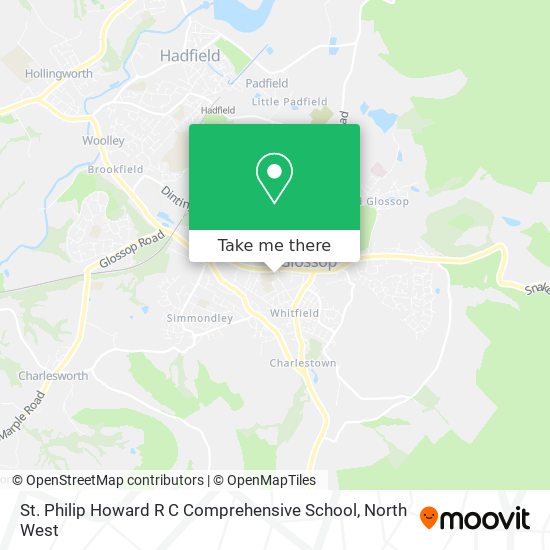 St. Philip Howard R C Comprehensive School map