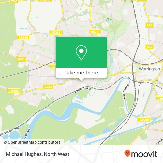 Michael Hughes map