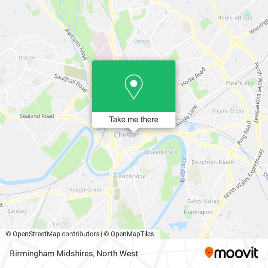 Birmingham Midshires map
