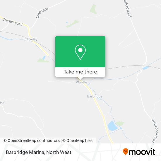 Barbridge Marina map