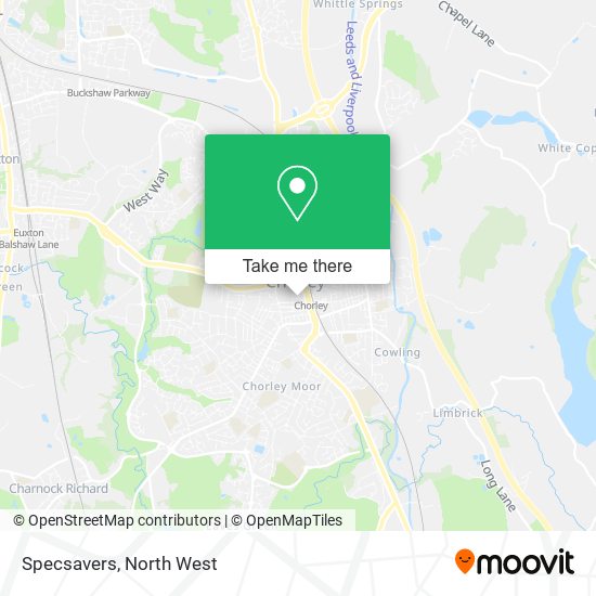 Specsavers map