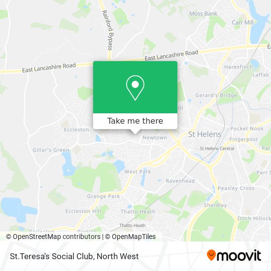 St.Teresa's Social Club map