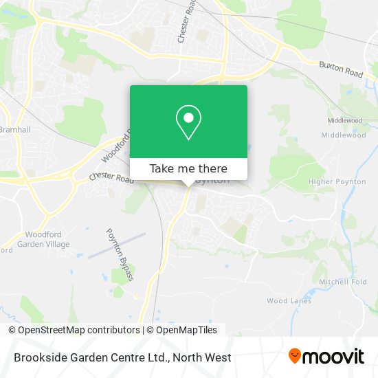 Brookside Garden Centre Ltd. map
