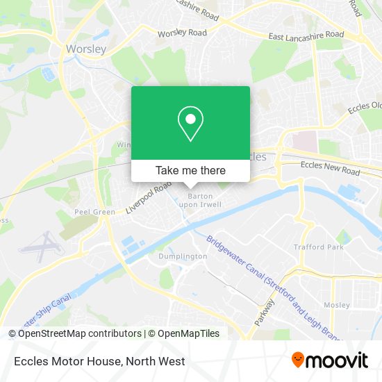 Eccles Motor House map
