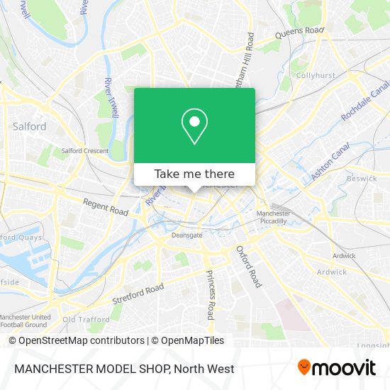 MANCHESTER MODEL SHOP map