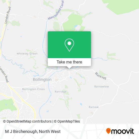 M J Birchenough map