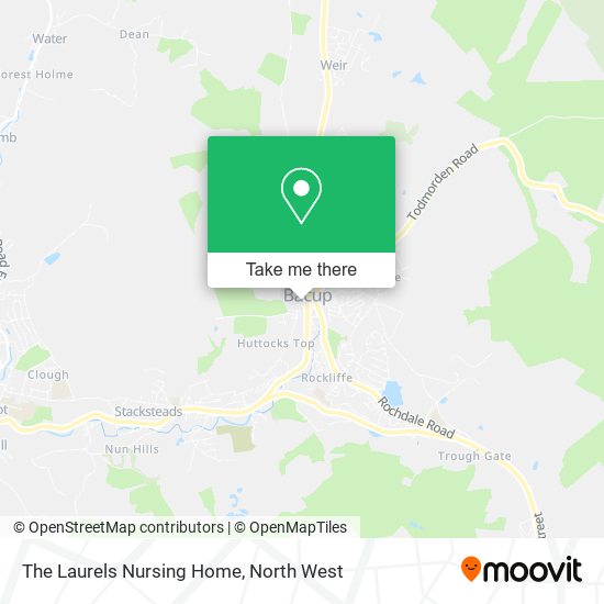 The Laurels Nursing Home map