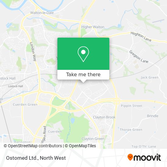 Ostomed Ltd. map