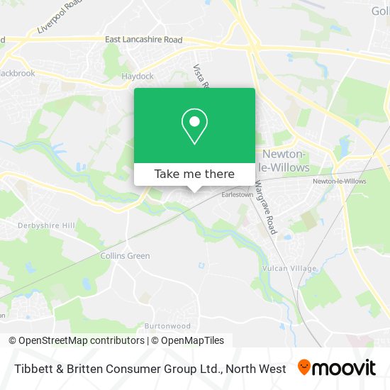 Tibbett & Britten Consumer Group Ltd. map