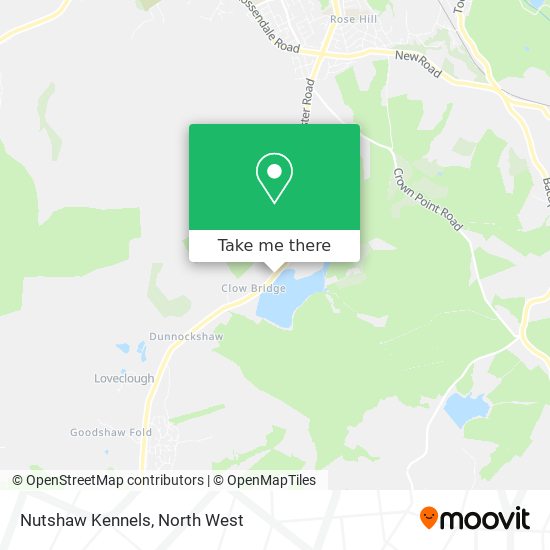 Nutshaw Kennels map