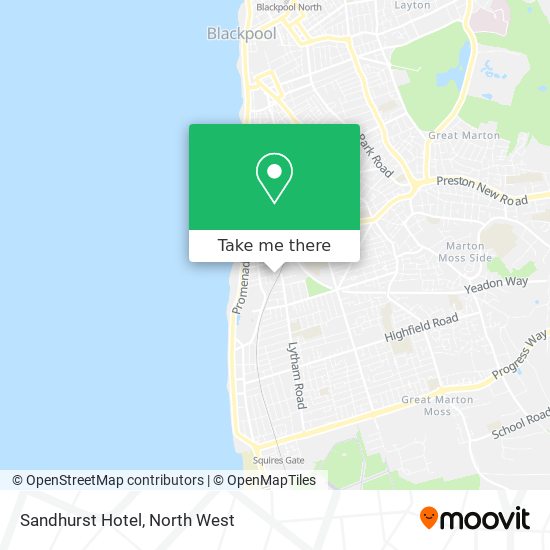 Sandhurst Hotel map