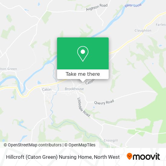 Hillcroft (Caton Green) Nursing Home map