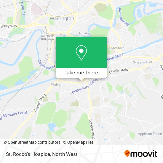 St. Rocco's Hospice map