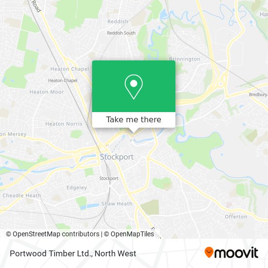 Portwood Timber Ltd. map