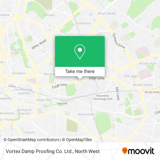 Vortex Damp Proofing Co. Ltd. map