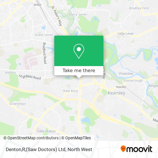 Denton,R,(Saw Doctors) Ltd map