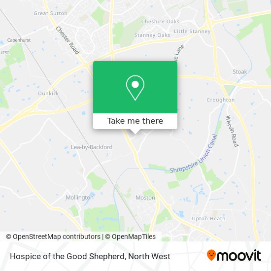 Hospice of the Good Shepherd map