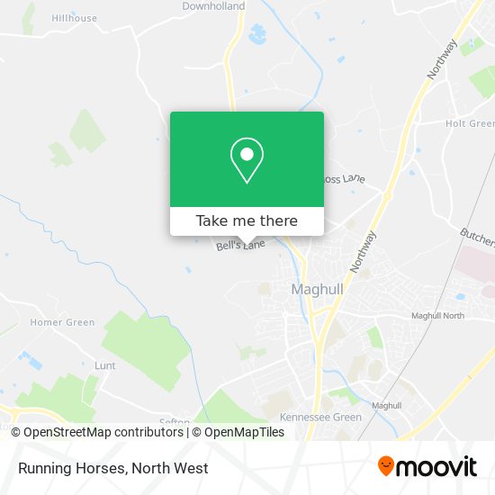 Running Horses map