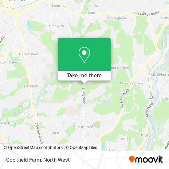 Cockfield Farm map