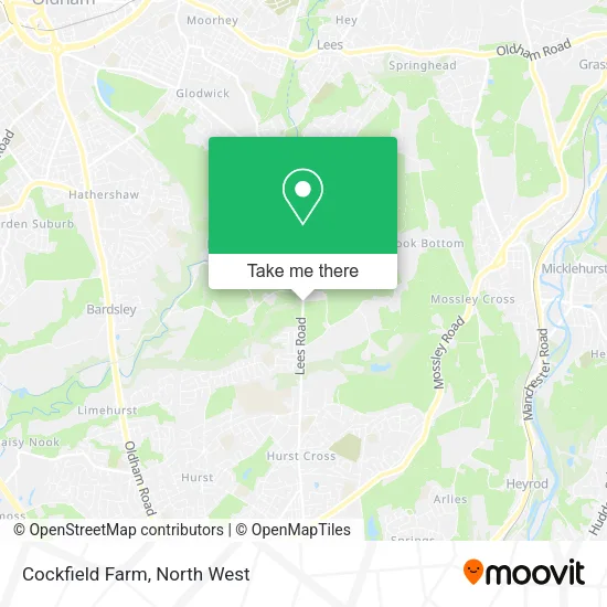 Cockfield Farm map