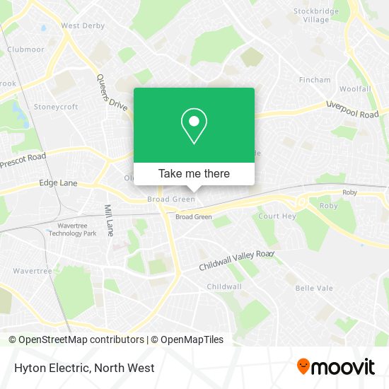Hyton Electric map