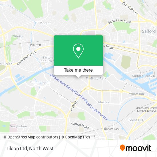 Tilcon Ltd map