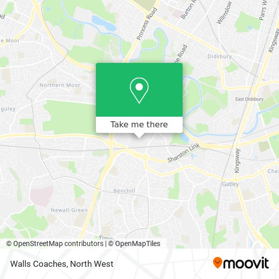 Walls Coaches map