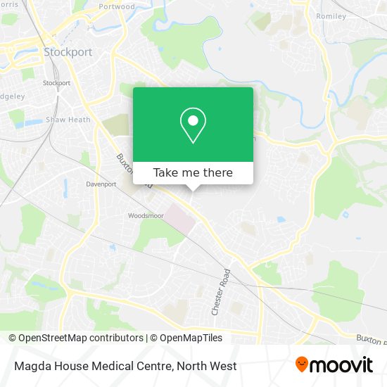Magda House Medical Centre map