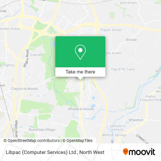 Libpac (Computer Services) Ltd. map
