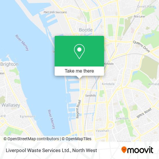 Liverpool Waste Services Ltd. map