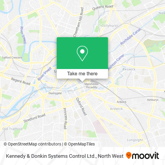 Kennedy & Donkin Systems Control Ltd. map