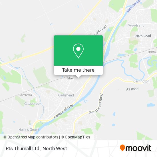 Rts Thurnall Ltd. map