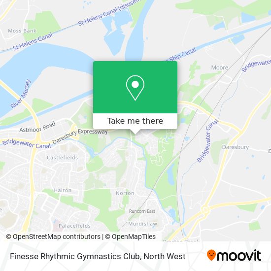 Finesse Rhythmic Gymnastics Club map