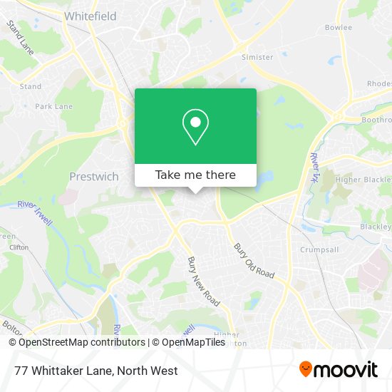 77 Whittaker Lane map