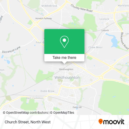 Church Street map