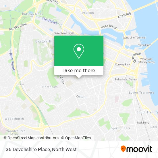 36 Devonshire Place map
