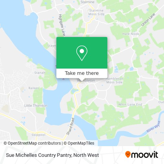 Sue Michelles Country Pantry map