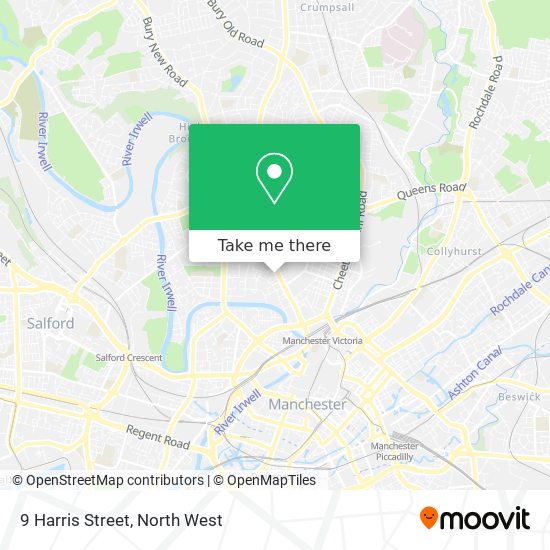 9 Harris Street map