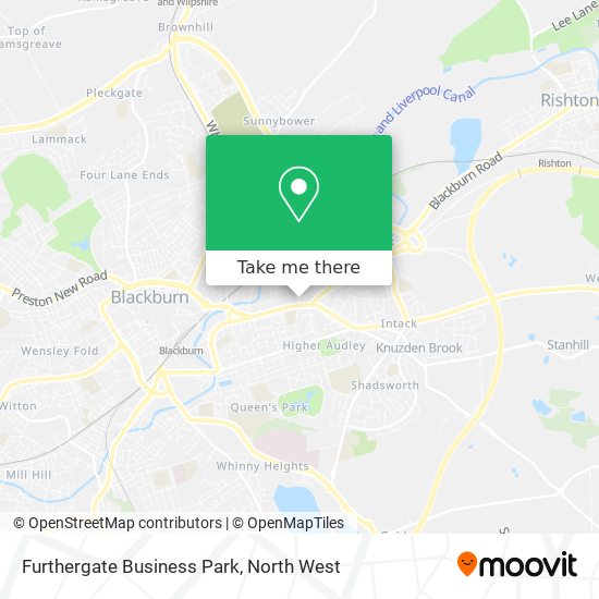 Furthergate Business Park map