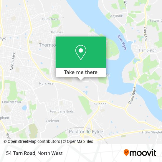 54 Tarn Road map