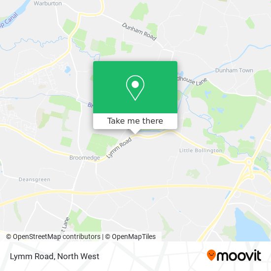 Lymm Road map