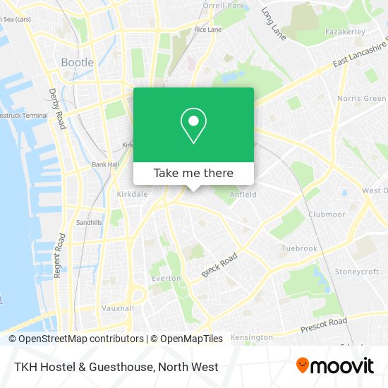 TKH Hostel & Guesthouse map