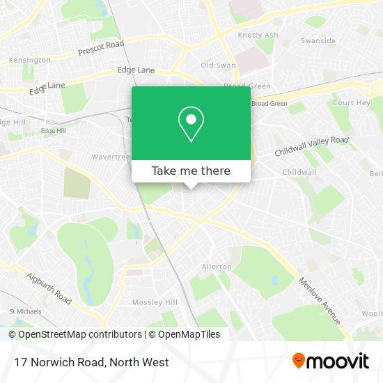 17 Norwich Road map