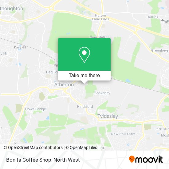 Bonita Coffee Shop map