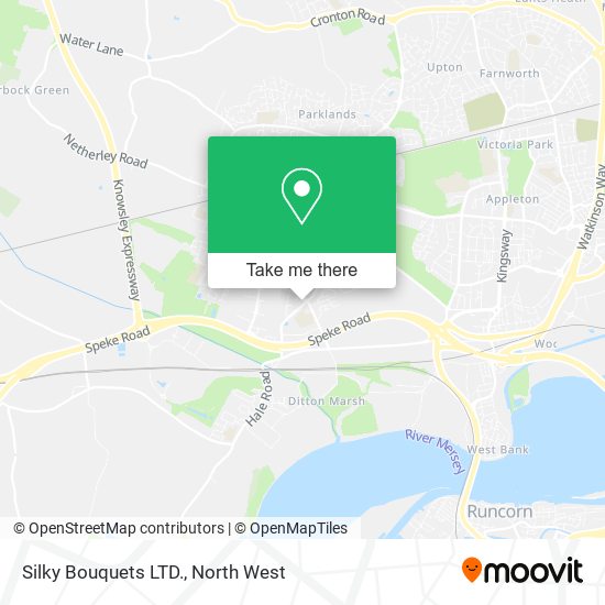 Silky Bouquets LTD. map