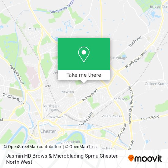 Jasmin HD Brows & Microblading Spmu Chester map